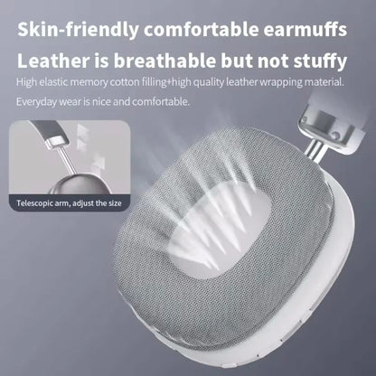 ANC Hybrid Noise Cancelling Wireless Bluetooth 5.4 Headphone 40MM Speaker Music Sports Over the Ear HiFi Headsets for iphone