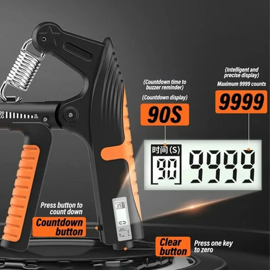 10-120Kg Adjustable Heavy Hand Grip Exercise Strengthener Gripper Finger Expander Arm Wrist Trainers Fitness For Muscle Building