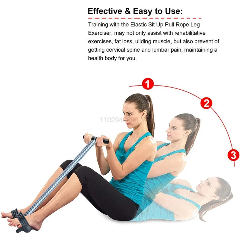 Elastic Sit Up Pull Rope Pedal Resistance Band