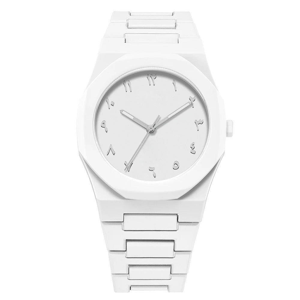 2026 Modern Minimalist Sketch Creative Design Waterproof Women's Watch Creative Middle East Arabic Numeral Quartz Men's Watch