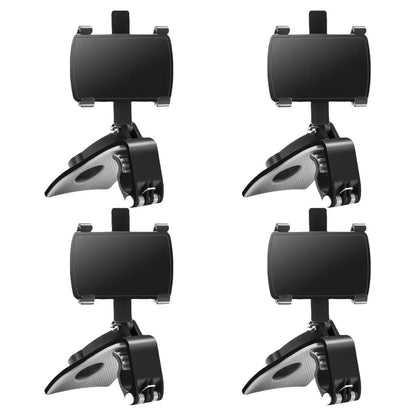 Car Dashboard Support 360 Degree Rotating Auto Grip Mobile Phone Fixed Bracket Multi-function Instrument Cluster Phone Holder