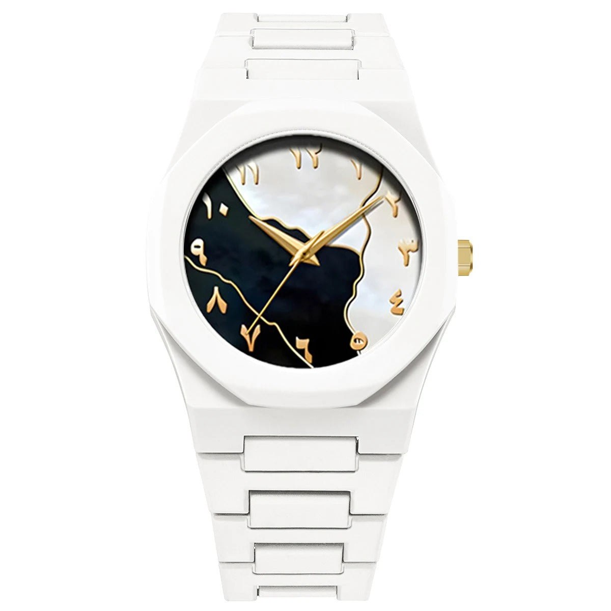 2026 Modern Minimalist Sketch Creative Design Waterproof Women's Watch Creative Middle East Arabic Numeral Quartz Men's Watch
