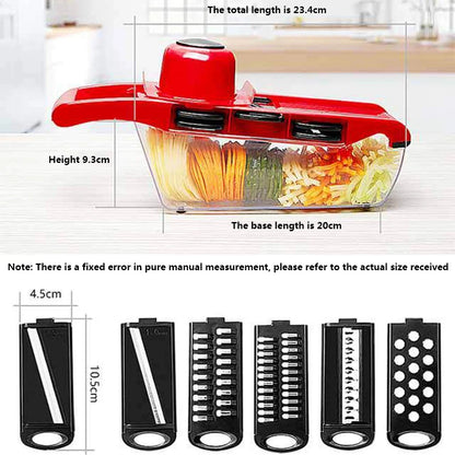 Vegetable Cutter with Steel Blade Slicer Potato Peeler