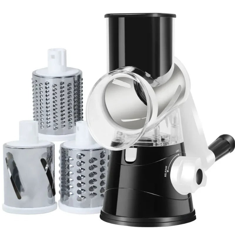 Multifunctional Roller Vegetable Cutter Hand Crank Home Kitchen Shredder Potato Grater