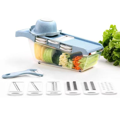 Vegetable Cutter with Steel Blade Slicer Potato Peeler