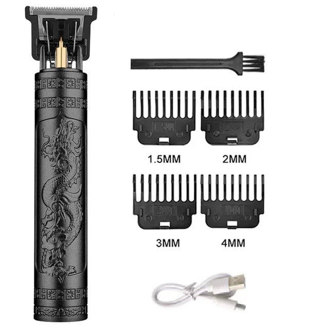 New Shaver Men's Retro Hair Cut T9 Professional Hair Cutting Machine Rechargeable Beard Shaver Electric Hair Clipper Trimmer