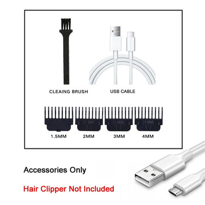 New Shaver Men's Retro Hair Cut T9 Professional Hair Cutting Machine Rechargeable Beard Shaver Electric Hair Clipper Trimmer
