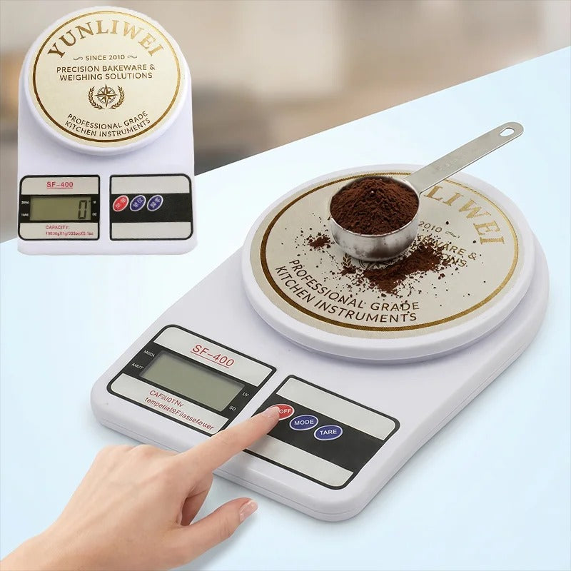 Electronic Digital Kitchen Scale SF-400 10kg/1g Food Weight Scale Baking Cookin Diet Precision Balance Measuring Tool Food Scale