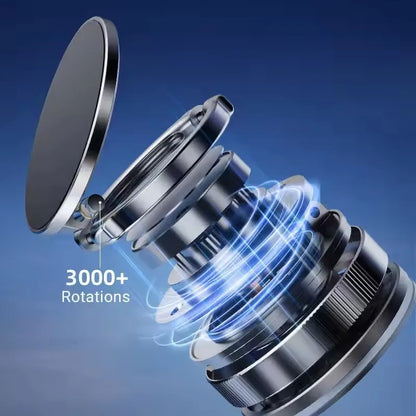 360° Rotating Magnetic Phone Holder, Foldable & Retractable,