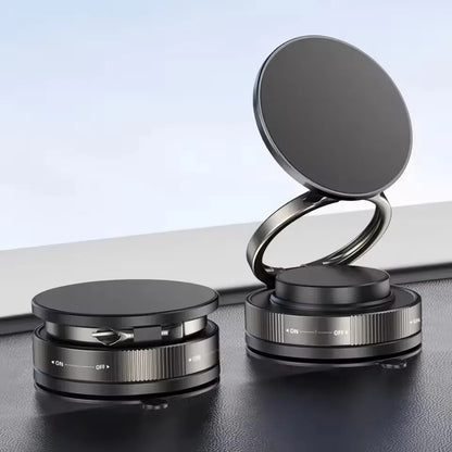 360° Rotating Magnetic Phone Holder, Foldable & Retractable,